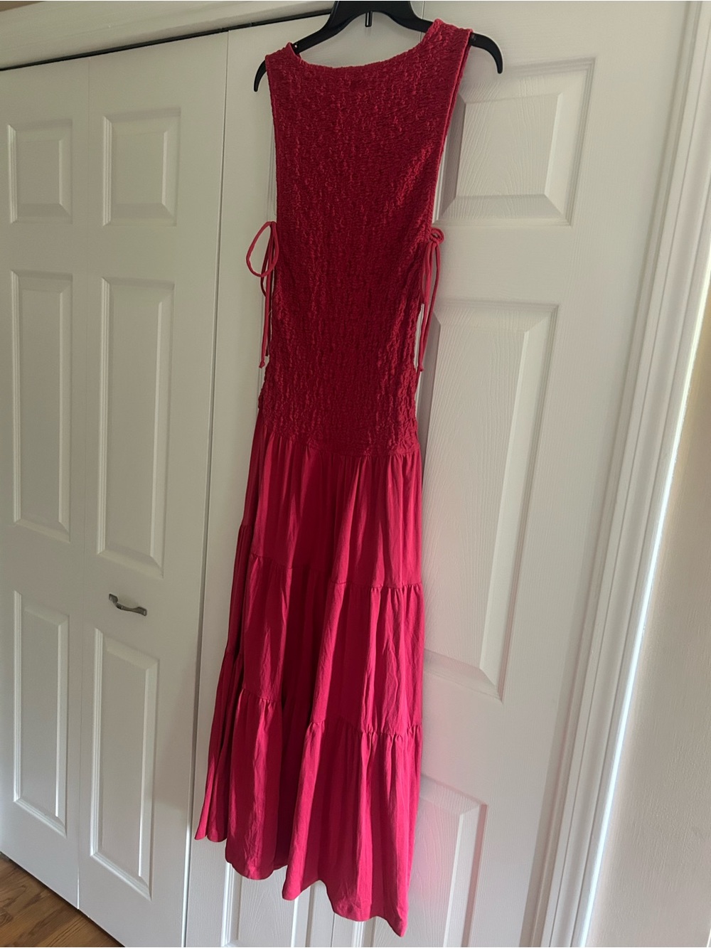 FREE PEOPLE by free-est Sterling Maxi Dress In July Red Size Small- NWT! - Picture 6 of 11